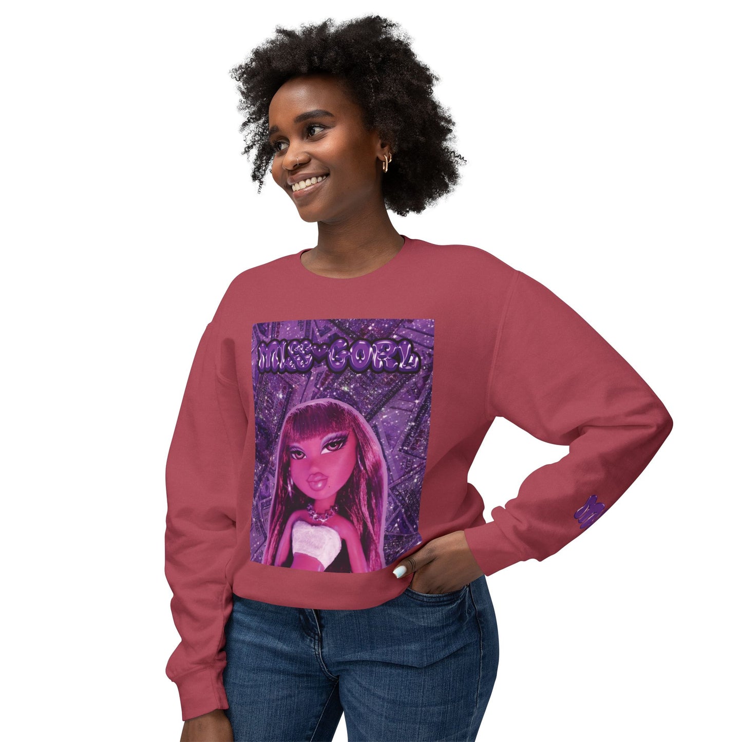 MISS GORL™ Doll Graphic Crewneck